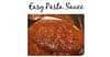 Beautiful red easy pasta sauce