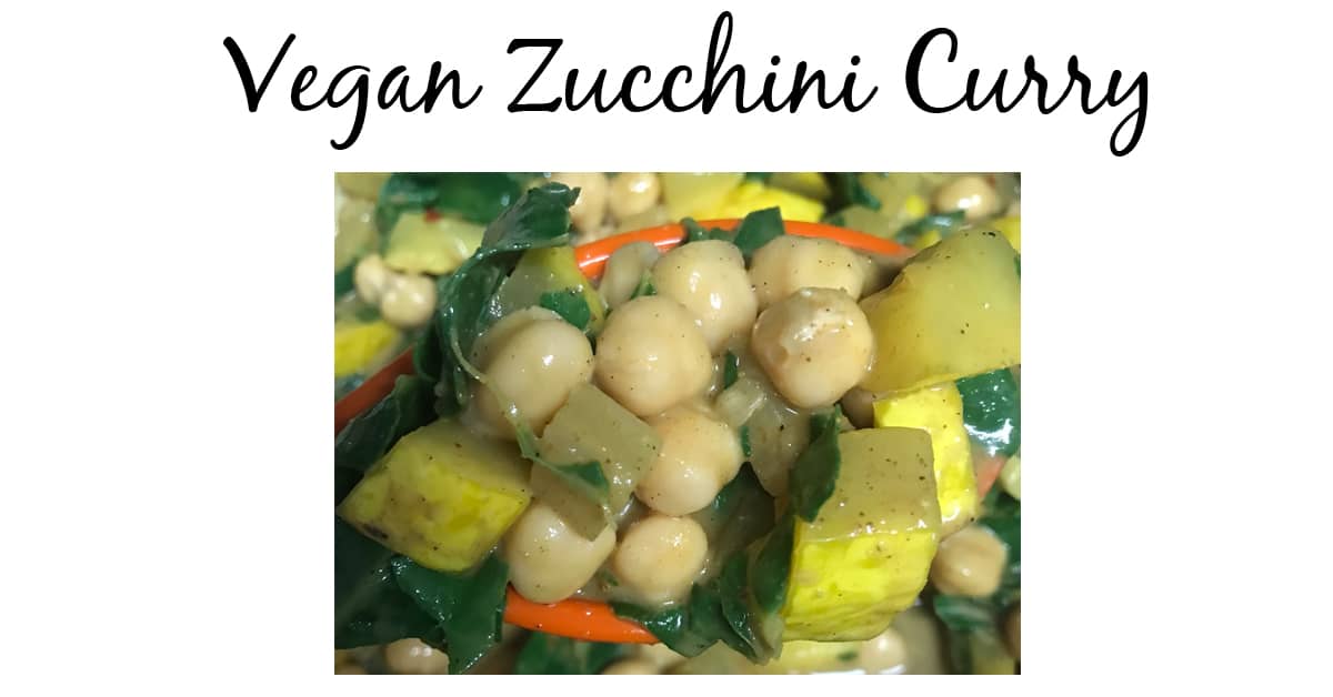 Quickly Make This Vegan Zucchini Curry In Under 30 Minutes