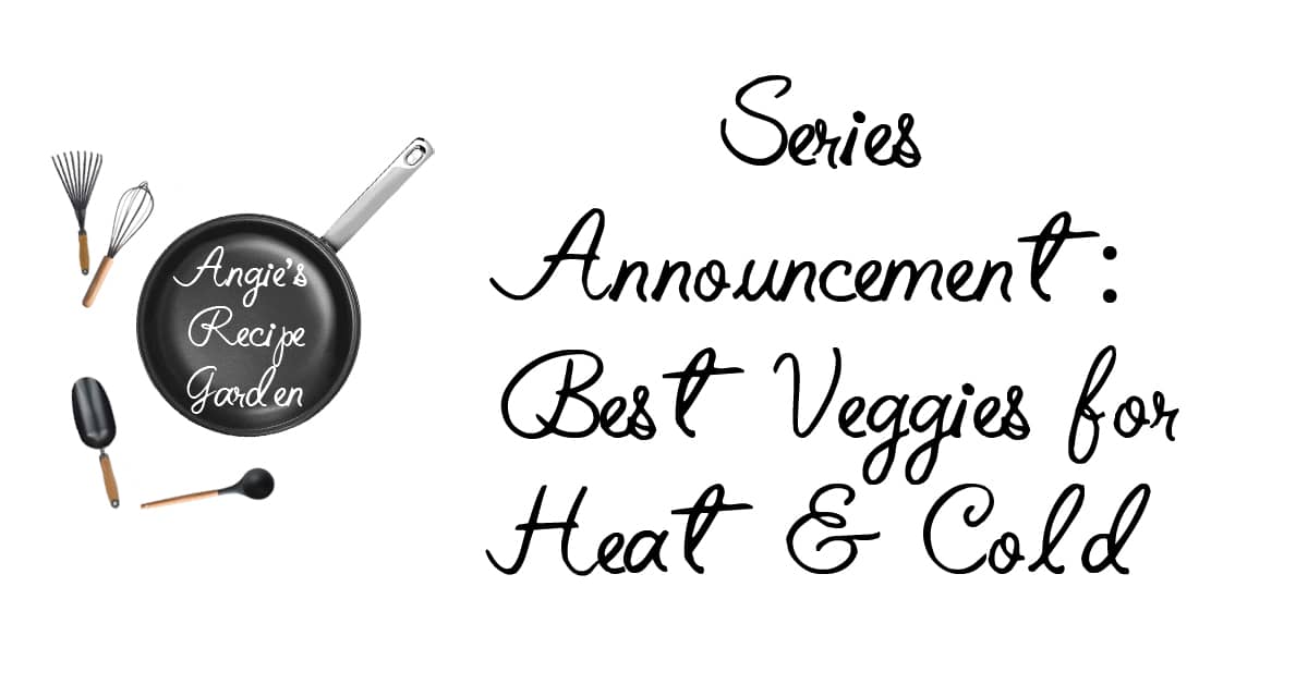 Save Time And Energy – Best Veggies For Cold & Heat Series Announcement