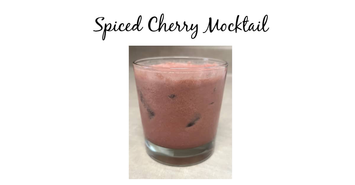 It’s Time To Make A Simple Cherry Mocktail