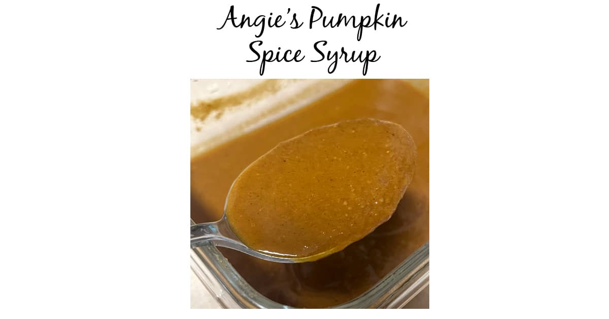 The Best Pumpkin Spice Syrup