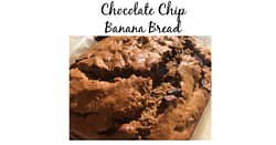 Chocolate Chip Spiced Banana Bread