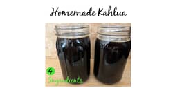 Are you looking for the perfect gift? Give homemade Kahlua coffee liquor! Great for the coffee lover in your life. It's easy to make, but no one will ever know!