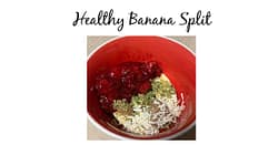 When I'm on the Your Super Detox, I love a sweet treat! I created a banana split based that fits their detox guidelines. You will not be disappointed by this!