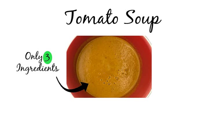 This 3 Ingredient Vegan Tomato Soup Is The Best