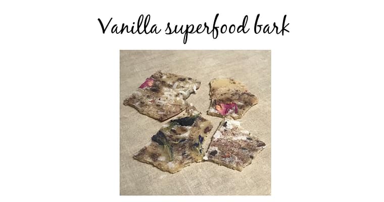 A Guaranteed To Satisfy Vanilla Vegan Bark – It’s So Good It Should Be Forbidden