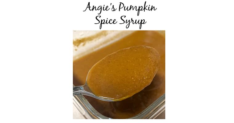 The Best Pumpkin Spice Syrup