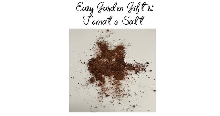 Give An Inexpensive Gift With Big Flavor With Tomato Salt