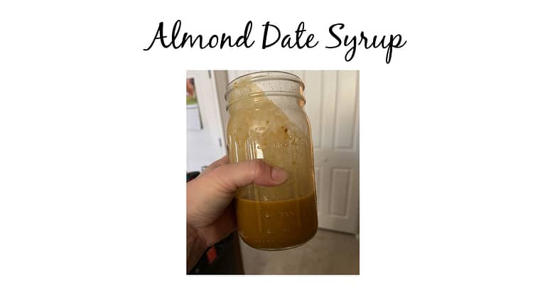 You’ll Love This Minimal Ingredient Almond Butter Date Syrup